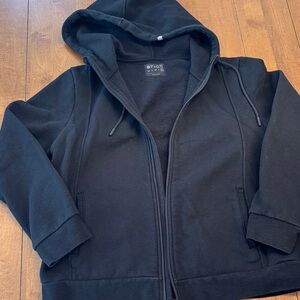 Figs Black Hoodie Sweatshirt